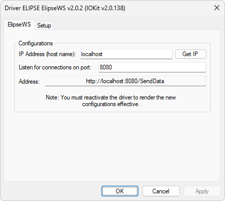 ElipseWS tab ElipseWS tab