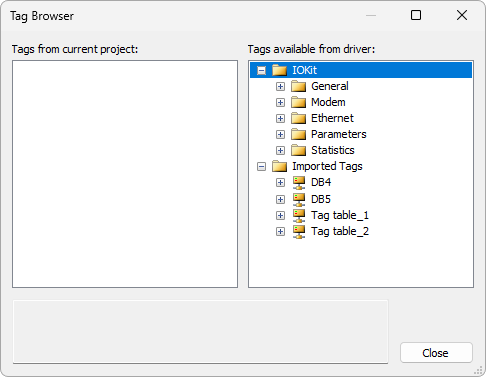 Tag Browser