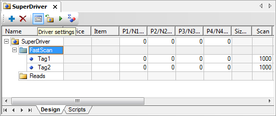Driver Settings option