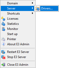 Access to Driver Manager