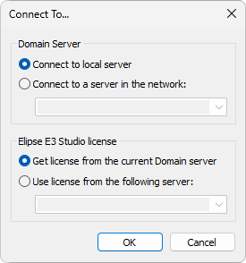 Connect To window