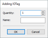 Adding I/O Tags