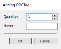 Adding OPC Tags