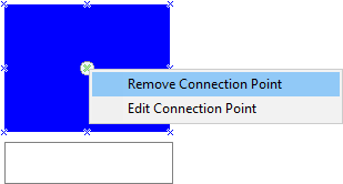 Removing or editing a connection point