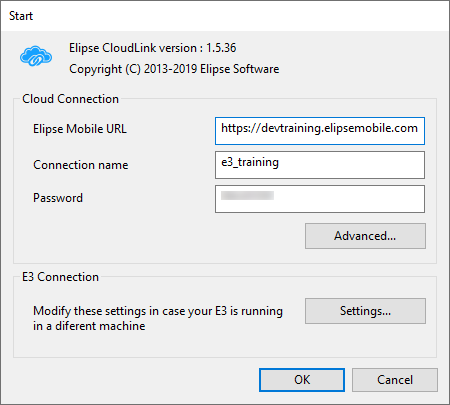 Elipse CloudLink configuration