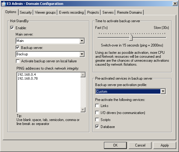 Checking multiple IP addresses