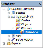 DisplayLevel object