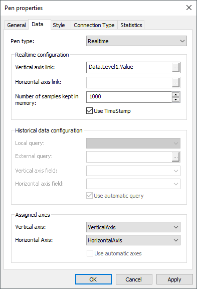 Data tab