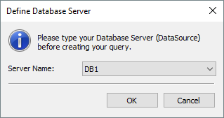 Defining a Database Server