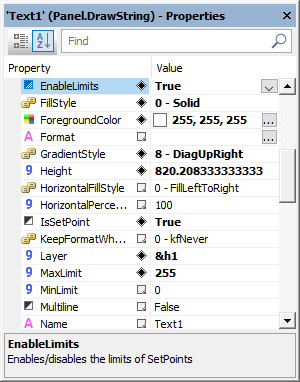 Configuring limits