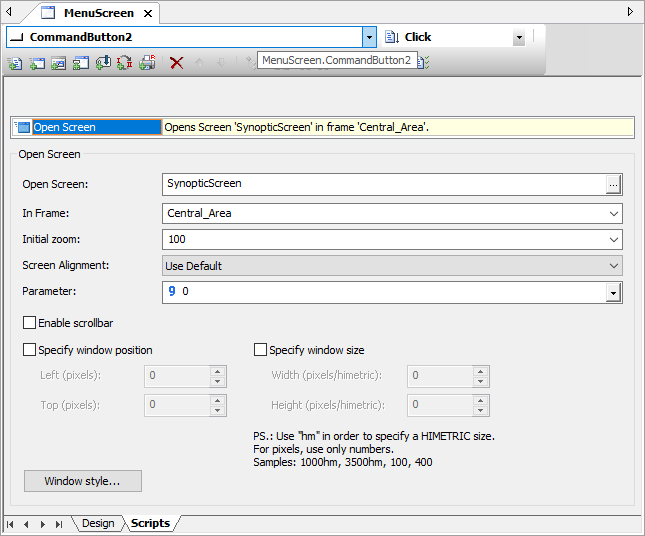 Open Synoptic Screen