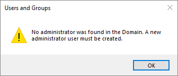 Application without an administrator