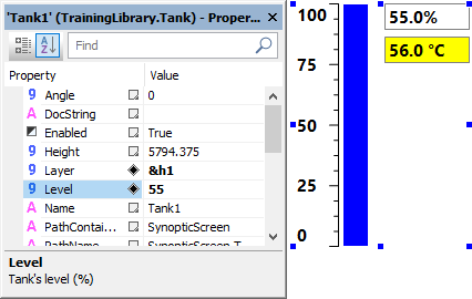 Tank properties