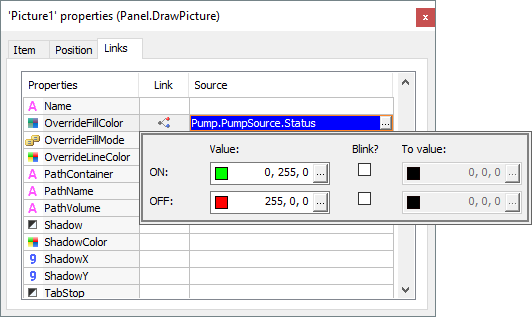 OverrideFillColor property