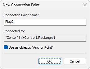 New Connection Point window