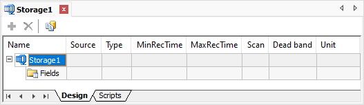 Storage fields Storage fields