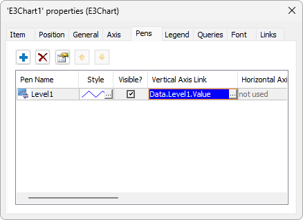 Vertical Axis Link option Vertical Axis Link option