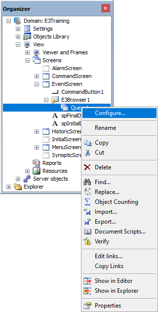 Configure a Query Configure a Query
