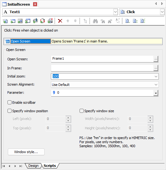 Open Screen Pick Open Screen Pick