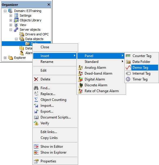 Insert a Demo Tag Insert a Demo Tag
