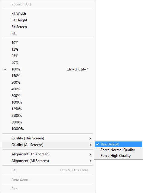 Elipse E3 Viewer's contextual menu at run time