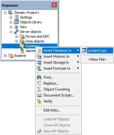 Insert/log Line Database Database
