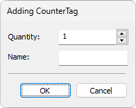 Adding Counter Tags Adding Counter Tags