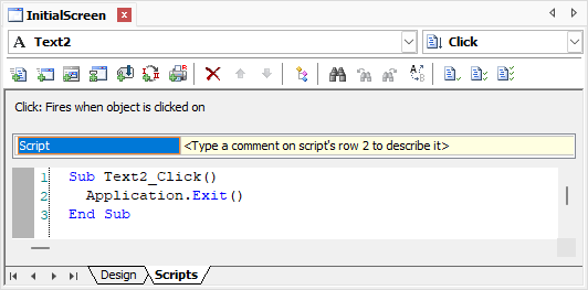 Viewer's Exit method