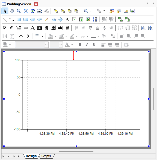 Padding property equal to 30 Padding property equal to 30