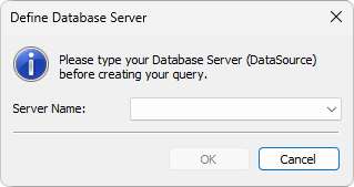 Defining a Database Server Defining a Database Server