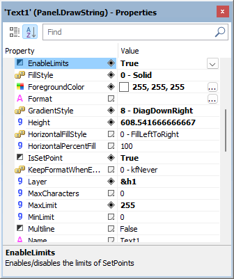 Configuring limits Configuring limits