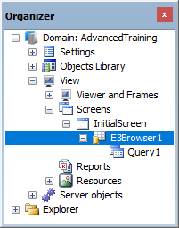 E3Browser object E3Browser object
