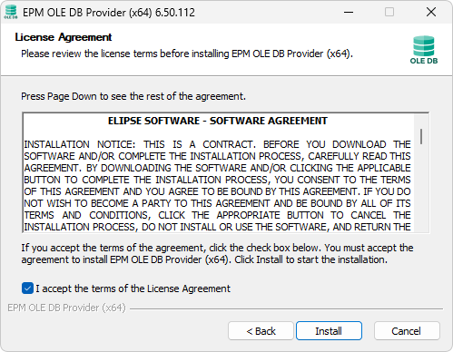 License agreement
