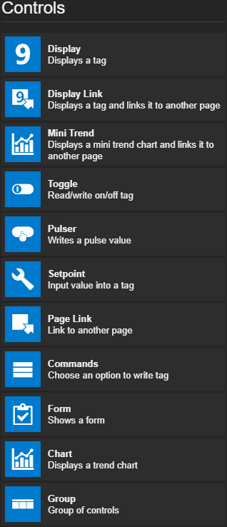 Page controls