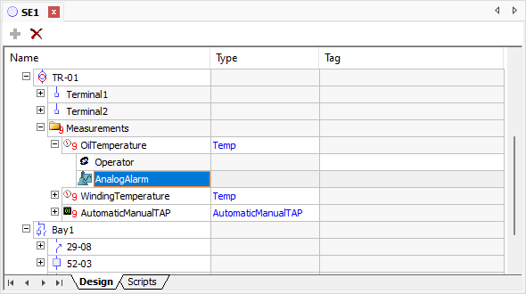 Inserting an Analog Alarm