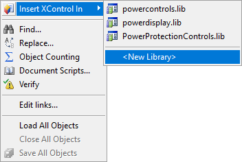 Insert XControl in option