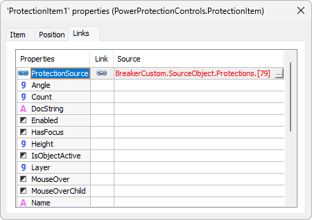 SourceObject property with expression