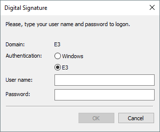 Integrated login