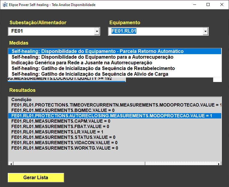 Checking availability conditions with automatic return