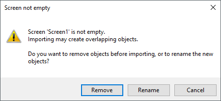 Warning about overlapping objects Warning about overlapping objects