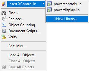 Insert XControl in option