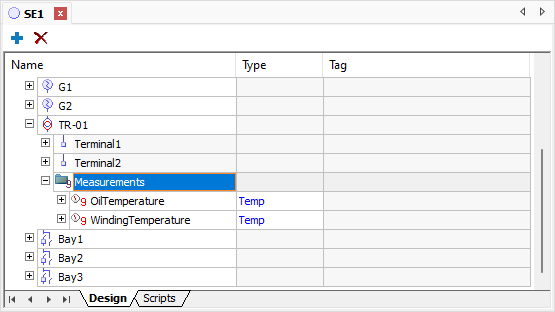 Measurement type Temp