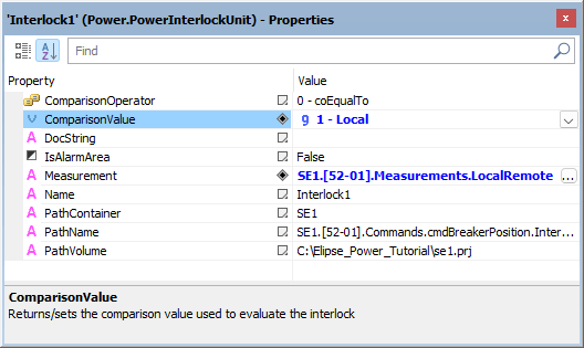 Interlock properties