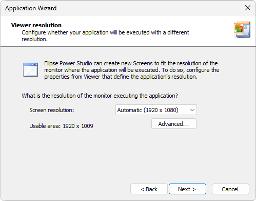 Elipse Power Viewer resolution Elipse Power Viewer resolution
