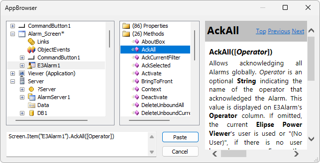 AckAll method AckAll method