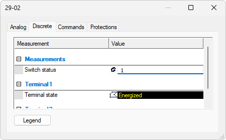 Switch status Switch status