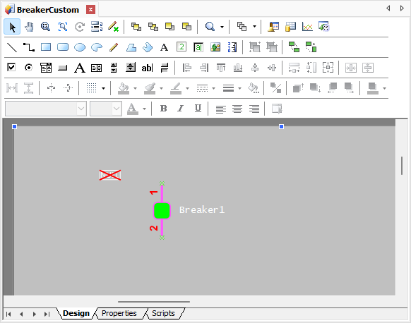 Placing the ProtectionItem object Placing the ProtectionItem object