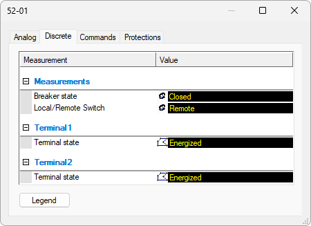 Discrete tab Discrete tab