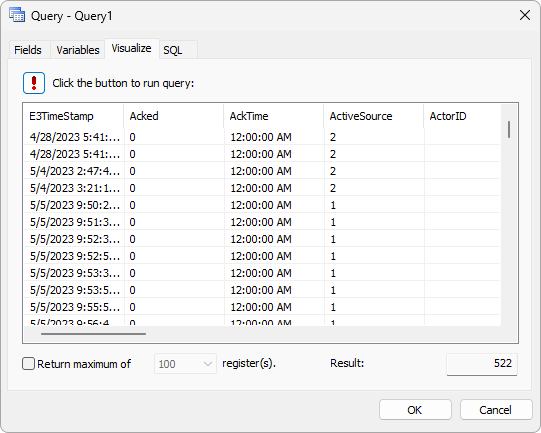 Execute Query Execute Query