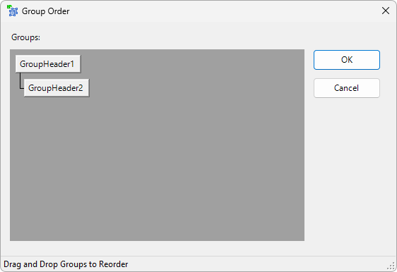 Section Reports > Settings